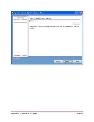 Installation and configuration of hyperion planning system 9.3.1 | PDF