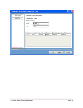 Installation and configuration of hyperion planning system 9.3.1 | PDF