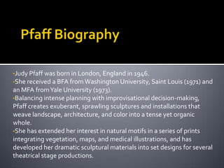 Antoni BiographyJanine Antoni was born in Freeport, Bahamas in 1964. 