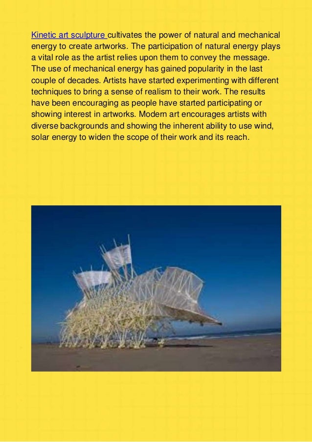 Art Sculpture Utilises Natural Energy to Create Art