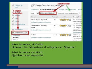 Installer et activer l’extension 