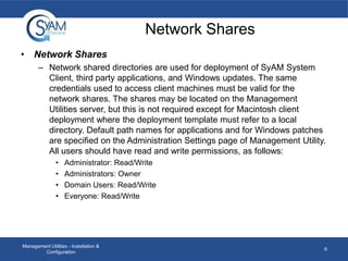 Installation Configuration Pptx