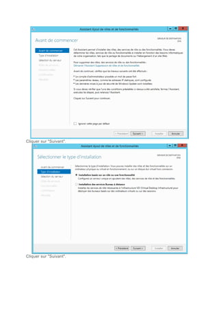 Cliquer sur "Suivant".
Cliquer sur "Suivant".
 