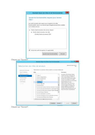 Cliquer sur "Suivant".
Cliquer sur "Suivant".
 