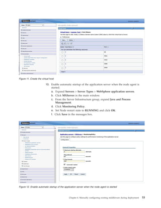 Installation guide (web sphereapplication server,db2,tivoli directory | PDF