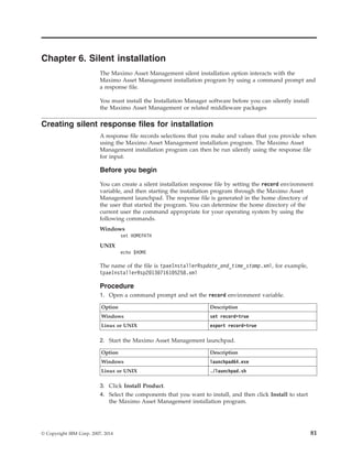 Installation guide (web sphereapplication server,db2,tivoli directory | PDF