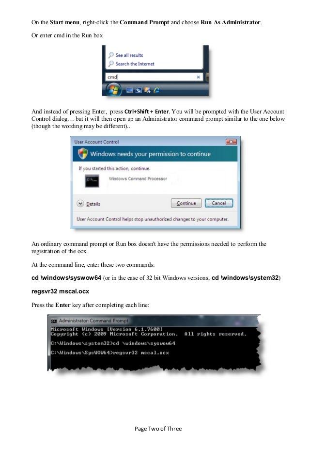 Mscal Ocx Version 7 Download