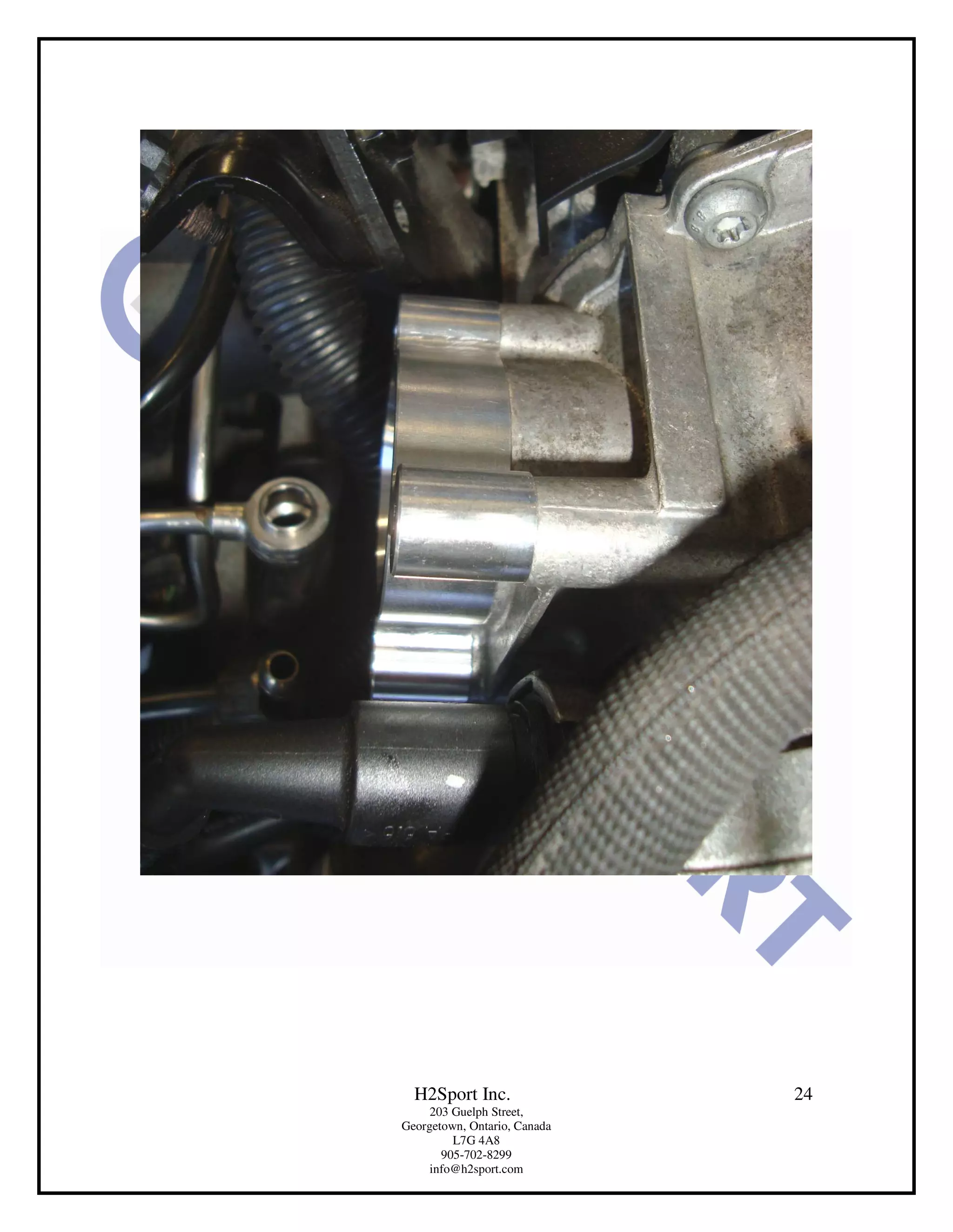 H2Sport Inc.                24
     203 Guelph Street,
Georgetown, Ontario, Canada
         L7G 4A8
       905-702-8299
     info@h2sport.com
 