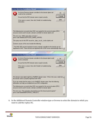Installation of Active Directory on Windows Server 2003 Server | PDF
