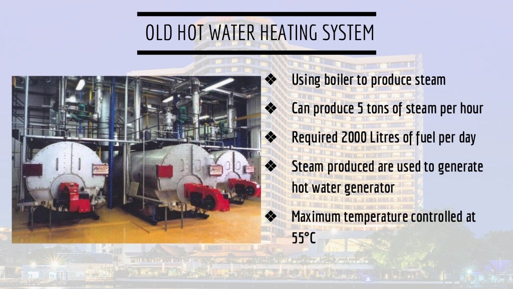 BS 1 Installation of hot water supply for hotel