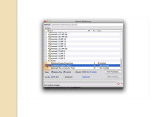Installation overview
