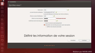 Réaliser par NOURI ANIS
Définir les information de votre session
 