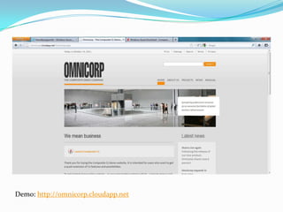 Demo: http://omnicorp.cloudapp.net
 