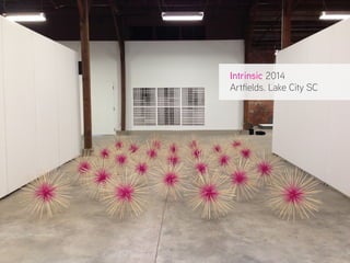 Intrinsic 2014
Artfields. Lake City SC
 