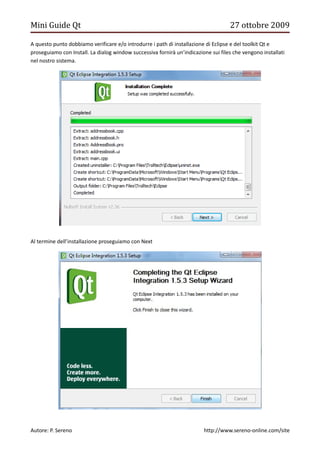 Installazione Eclipse Cdt Per Qt | PDF