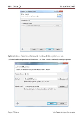 Installazione Eclipse Cdt Per Qt | PDF