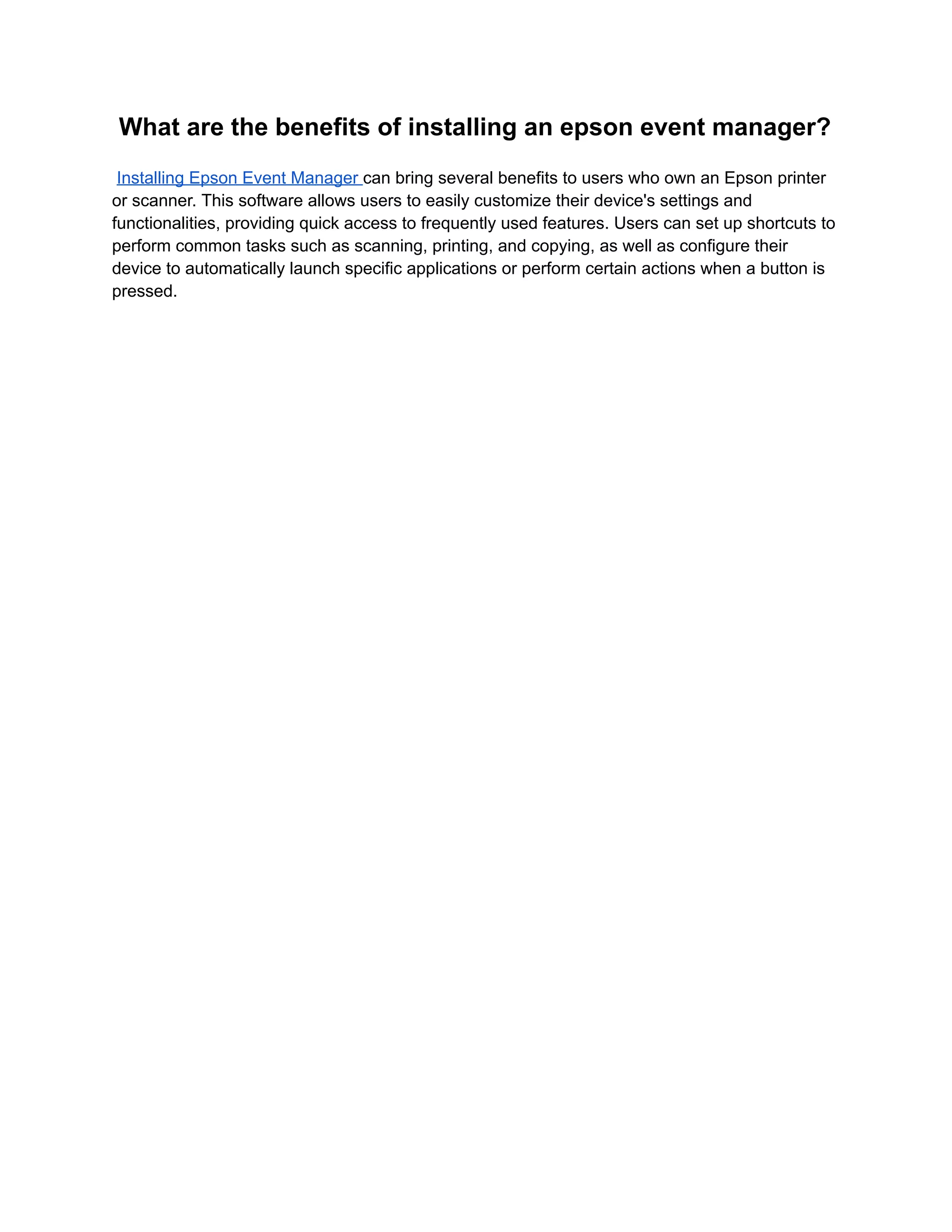 Install epson event manager 4 pdf