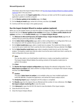 Dynamics AX Cu7 ax2012r2 Installation guide | PDF