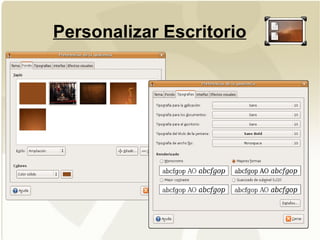 Personalizar Escritorio 