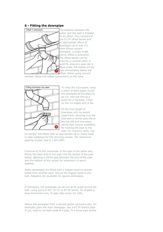 Install guttering | PDF
