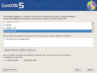 Installing Linux CentOs 5.0 Step-by-Step | PPT
