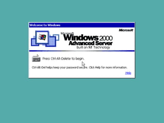Installing Windows2000 Server | PPT