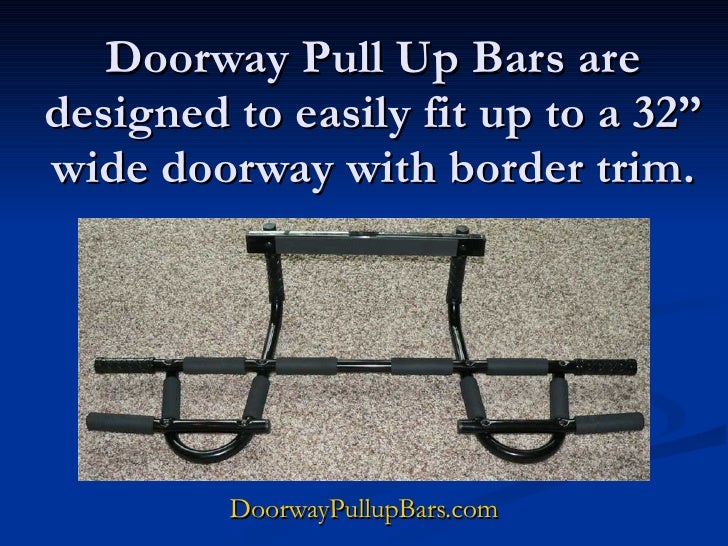 Installing A Doorway Pull Up Bar