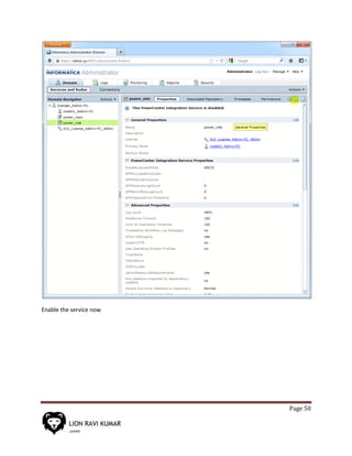 Page 50
Enable the service now
 