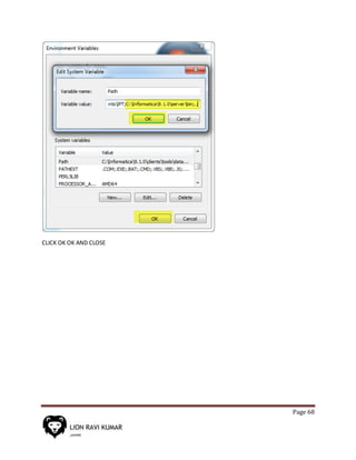 Page 68
CLICK OK OK AND CLOSE
 