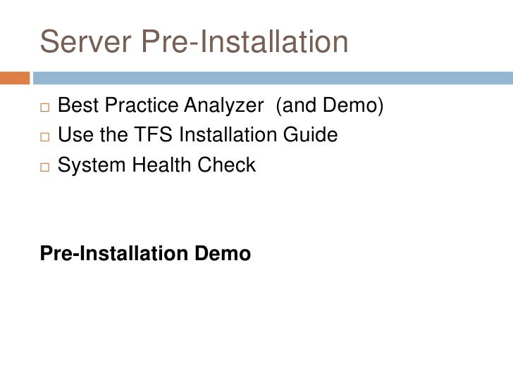 Installing And Configuring Team Foundation Server 2008