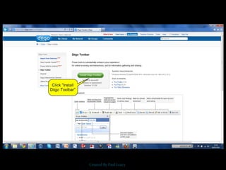 Installing and using the diigo toolbar tutorial (diigo)