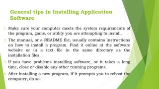 INSTALLING APPLICATION SOFTWARE - 10.pptx