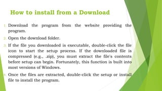 INSTALLING APPLICATION SOFTWARE - 10.pptx