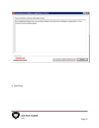 Page 14
6. Click Finish.
 