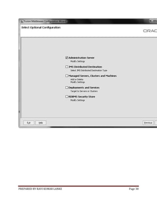 PREPARED BY RAVI KUMAR LANKE Page 38
 