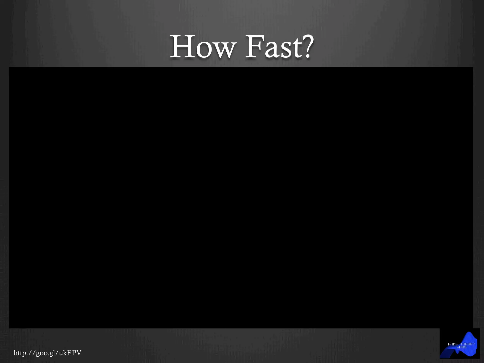How Fast?
http://goo.gl/ukEPV
 