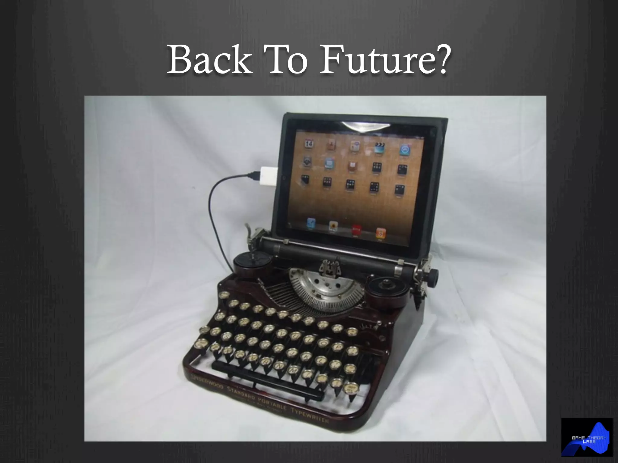 Back To Future?
 