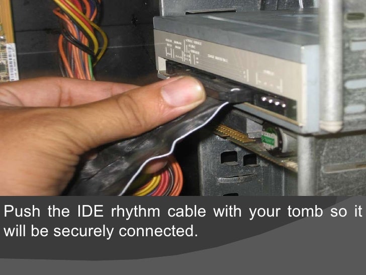 Installing hard drive and optical drive