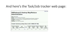 And here's the Task/Job tracker web page:

 