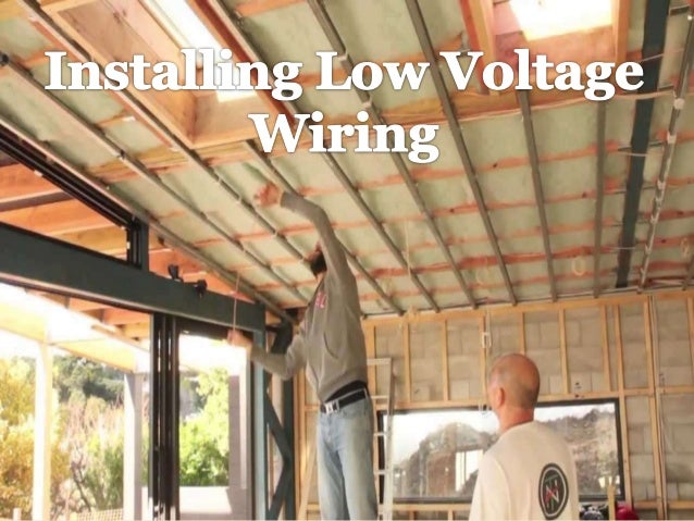 Installing Low Voltage Wiring Services