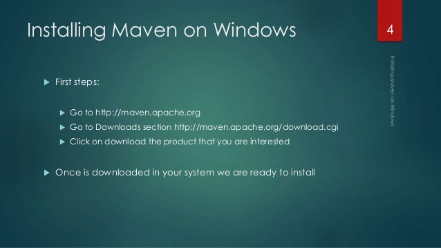 install maven windows