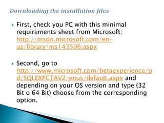 Installing ms sql server 2012 express edition | PPT
