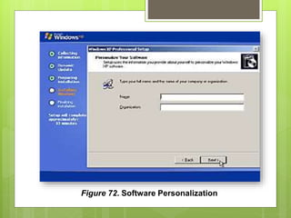 Figure 72. Software Personalization
 