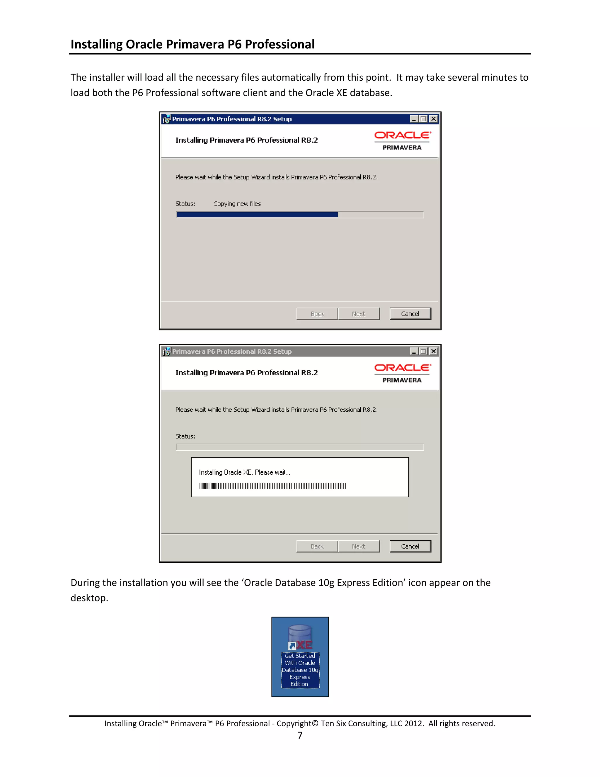Installing Oracle Primavera P6 Professional standalone | PDF ...