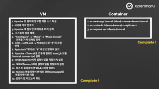 VM 환경 설정 절차
 