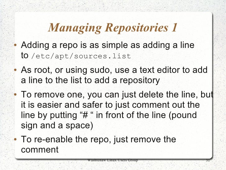 how to repository yum delete 2: Software, Managers Package Installing Part