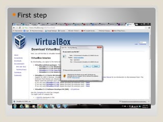 Installing virtual box and windows server 2008 R2 | PPT