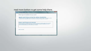 read more botton ro get some help there.
 