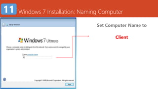 Installing windows 7 x32 x64 operating system | PPTX