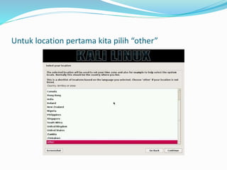 Install kali linux | PPTX